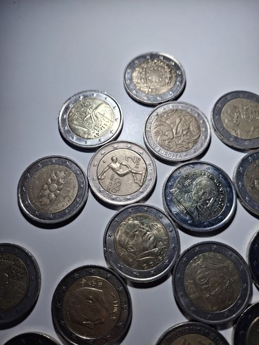 Lotto monete da 2 euro - 30,