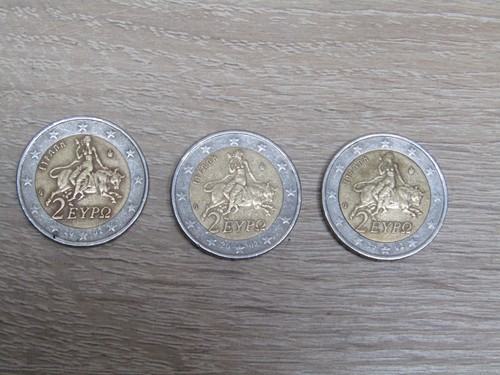 Monete euro grecia 2002 - da,