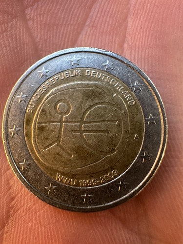 Moneta rara euro - da, della