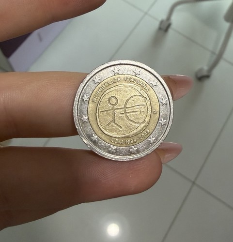 Moneta rara euro della - moneta, da