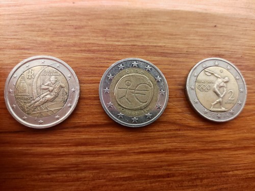 Monete due euro - monete,
