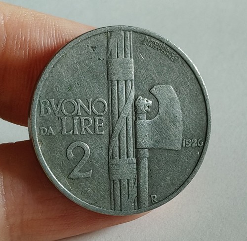 Buono lire 1926 raro - da,