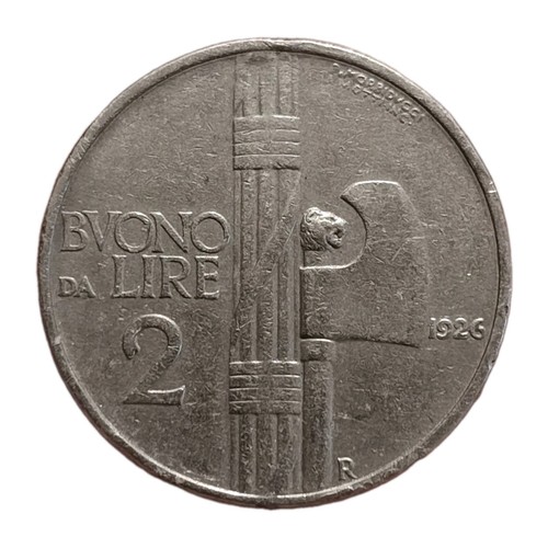 Buono lire 1926 raro - da,
