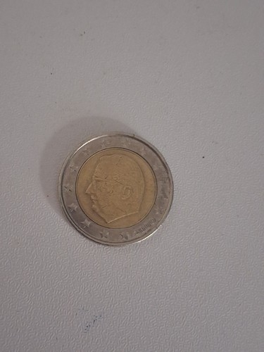 Moneta euro rara di re - moneta, da