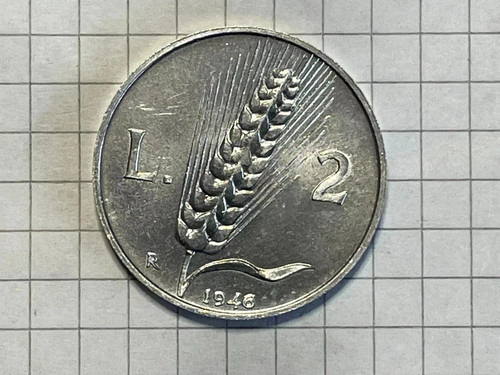 Rara moneta lire del - moneta,