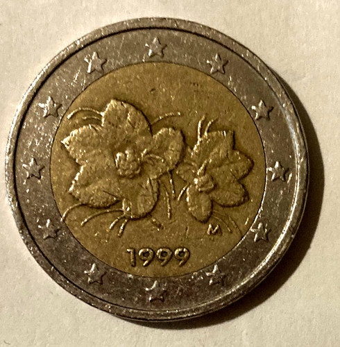 Moneta euro rara - moneta, da