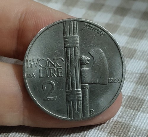 Buono lire 1926 raro - da,