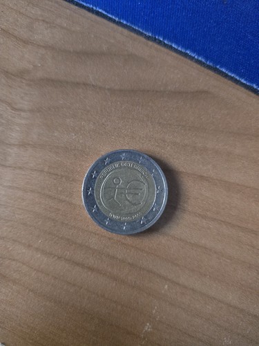 Moneta rara euro della - rara, 2