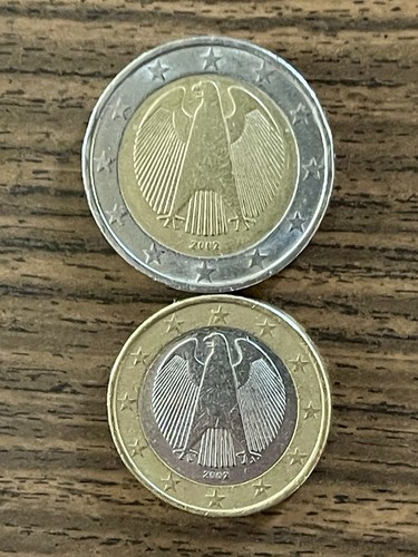 Monete 2 euro della - monete, 1