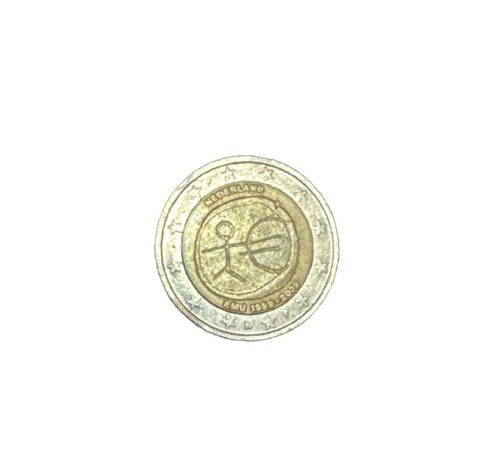 Moneta euro rara con - 2,