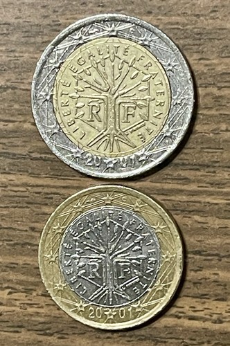 Monete 2 euro - euro, francia