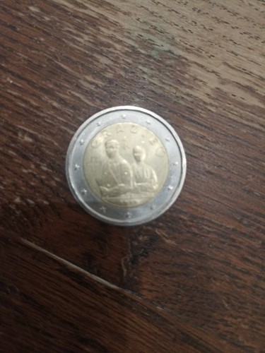 Moneta euro rara - da,