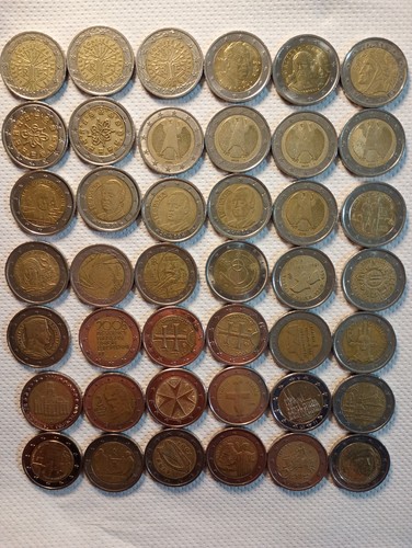 Monete euro rare da - monete, ogni