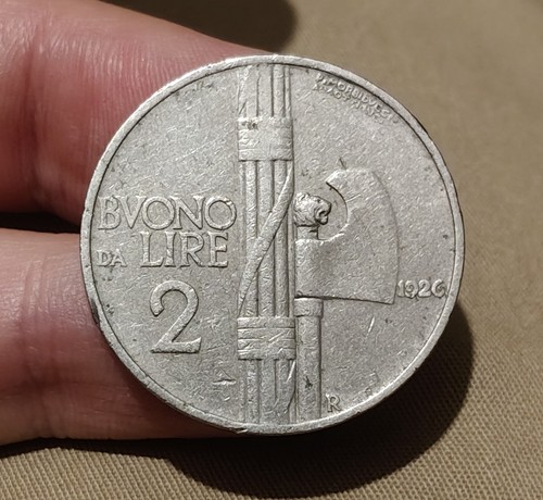 Buono lire 1926 raro - da,