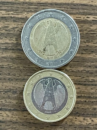 Monete 2 euro della - monete,