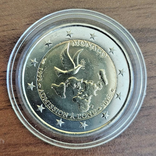 Euro commemorativo monaco - euro,