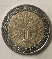 Moneta Da 2 Euro Rara Francese